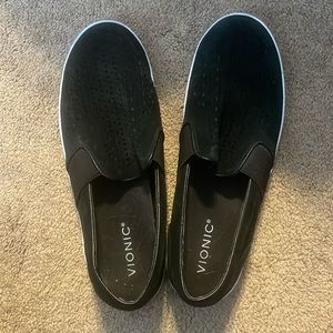 Vionic Slip On Suede Sneakers